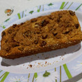 El cooksnap de Jorge Rébora cuando hizo Budín light de manzana; nuez y pasas.