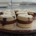 El cooksnap de Karina Alexandra Retamozo cuando hizo ALFAJORES COOKIE CON CHIPS DE CHOCOLATE Y EXTRA DULCE DE LECHE!!.