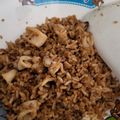 Cooksnap Intan Sofia semasa beliau membuat Nasi Goreng Sotong.