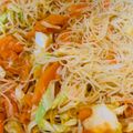 怡芳楊 的 金瓜炒米粉(這樣炒米粉好Q彈！) cooksnap