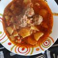 El cooksnap de Diego cuando hizo Albóndigas con papas 🍲.