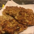 El cooksnap de Mariano Nahuel Diaz cuando hizo Latkes/ croquetas de papa.