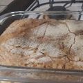 El cooksnap de Dahy Navarro cuando hizo Budín de banana y avena🍌.