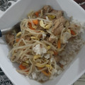 El cooksnap de Antonia P. León Castillo cuando hizo Chapsui de pollo.