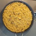 El cooksnap de Javier Resa Carmona cuando hizo Fideuá de gambones y pota en Monsieur Cuisine.