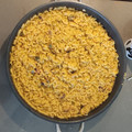 El cooksnap de Javier Resa Carmona cuando hizo Fideuá de gambones y pota en Monsieur Cuisine.