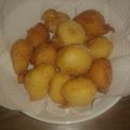 El cooksnap de Eli Torres cuando hizo Buñuelos de limón.