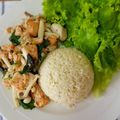 รูป Cooksnap ของ Rainbow เมื่อเขาทำ ข้าวดอกกะหล่ำ ราดกะเพราหมูสับ keto