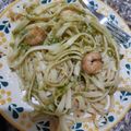 El cooksnap de Auro Gro cuando hizo Pasta al pesto.