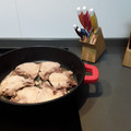 El cooksnap de Sonia cuando hizo Chuletas de cerdo en salsa.