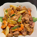 doris 的 皎白筍蝦仁炒雞丁(簡單料理) cooksnap