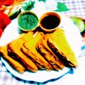 Ramaben Joshi's cooksnap of when they made આલુ મટર સેન્ડવીચ (Aloo Matar Sandwich Recipe In Gujarati).