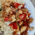 Cooksnap dari Mella Camelia untuk resep Nasi daun jeruk with chicken popcorn n sambal bawang