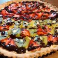 El cooksnap de Dulce y Mariana cuando hizo Tarta frutal.