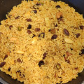 El cooksnap de Raul_K cuando hizo Arroz basmati al estilo árabe.