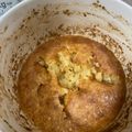 Kkitty Jung Singer's cooksnap of when they made เค้กมะพร้าว คีโต ไมโครเวฟ.