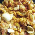 Rafiqua Shama का कुकस्नैप जब उन्होंने आलू का भर्ता (Aloo ka bharta recipe in hindi) बनाया था।
