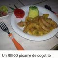 El cooksnap de Guillermo Pizarroso De Iquique cuando hizo Un RIIICO picante de cogotito de pollo.