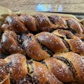Czike Beáta Cooksnap-ja, amikor elkészítette a(z) Fahéjas - csokis fonott kalács receptet.