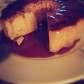 El cooksnap de Esperanza Garrido cuando hizo Flan de turrón (Thermomix).
