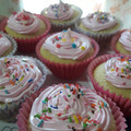 El cooksnap de caro.badalotti cuando hizo Muffins de colores.