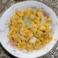 Sing's cooksnap of when they made 【台式家常】洋蔥炒蛋.