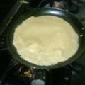 El cooksnap de Analia Milano cuando hizo Panqueques para canelones.