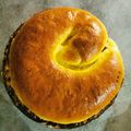 Zsanett Rizmajer-Szűcs Cooksnap-ja, amikor elkészítette a(z) Húsvéti töltött kalács receptet.