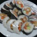 Cooksnap dari Mama Ena untuk resep Gimbap (Sushi versi Korea)