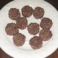 El cooksnap de Esther Soto cuando hizo Snacks de amaranto con chocolate 🍫.
