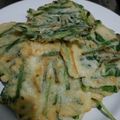 Cooksnap dari Sia Swie Ling untuk resep Pajeon Chijimi aka Pancake Kucai ala Korea