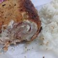 El cooksnap de Carlos José cuando hizo Cordon blue de pollo.