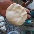 El cooksnap de Fer en la Cocina cuando hizo Arepas.