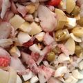 El cooksnap de Sandra cuando hizo Ensalada campera con pulpo.