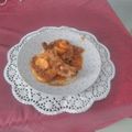 El cooksnap de juani Gernika cuando hizo Chuletas en salsa de mandarina.