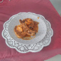 El cooksnap de juani Gernika cuando hizo Chuletas en salsa de mandarina.