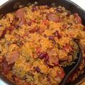 Christina's cooksnap of when they made Super Easy Red Beans and Rice with Sausage.