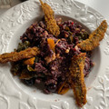 El cooksnap de Emilio Barrosa Vals cuando hizo Arroz salvaje con acelgas.