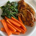 Cooksnap dari Helena untuk resep MENU DIET (Wortel, Kale, Dada ayam)