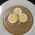 El cooksnap de La Jícara cuando hizo Crema de berenjenas, calabacín, patatas y zanahorias.