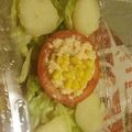 El cooksnap de paty cuando hizo Tomate relleno con pollo.