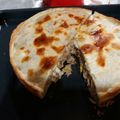 El cooksnap de Monica Montero cuando hizo Relleno para tarta de pescado.