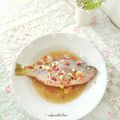 Cooksnap dari safarazkitchen 🍃🍊🍒 untuk resep Tim Ikan ekor kuning saos tiram