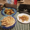 El cooksnap de Gonzalo Zagal cuando hizo Pollo con nata, bacon y patatas al horno - receta fácil.
