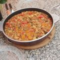 El cooksnap de Hector E. Rovira cuando hizo Casi paella con mix de mariscos congelados.