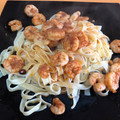 El cooksnap de Rafael F cuando hizo Pasta con langostinos al pil pil.