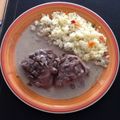 El cooksnap de Pabjean cuando hizo Filet migñon con salsa de champiñones.