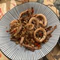 白 的 蒜香花枝中捲 cooksnap
