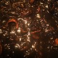 El cooksnap de Alba Fedz Valledor cuando hizo Calamares en su tinta.