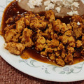 El cooksnap de Emilio García cuando hizo Huevo en salsa de Chile Pasilla y jitomate.
